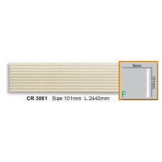 Гибкий молдинг из полиутерана CR 3001 (2.44м) Flexi*